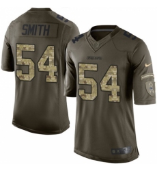 Men's Nike Dallas Cowboys #54 Jaylon Smith Elite Green Salute to Service NFL Jersey