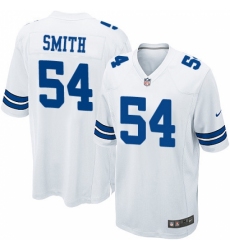 Men's Nike Dallas Cowboys #54 Jaylon Smith Game White NFL Jersey