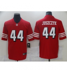 Men's Nike San Francisco 49ers #44 Kyle Juszczyk Red Team Color Vapor Untouchable Limited Jersey