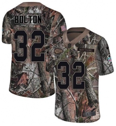 Men's Nike Kansas City Chiefs #32 Nick Bolton Camo Stitched NFL Limited Rush Realtree Jersey