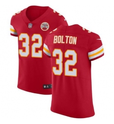 Men's Nike Kansas City Chiefs #32 Nick Bolton Red Team Color Stitched NFL Vapor Untouchable Elite Jersey