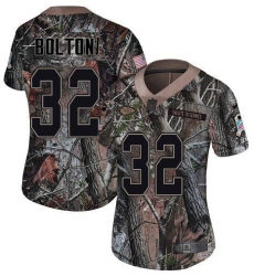 Women's Nike Kansas City Chiefs #32 Nick Bolton Camo Stitched NFL Limited Rush Realtree Jersey