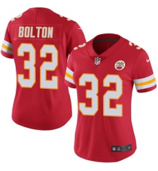 Women's Nike Kansas City Chiefs #32 Nick Bolton Red Team Color Stitched NFL Vapor Untouchable Limited Jersey