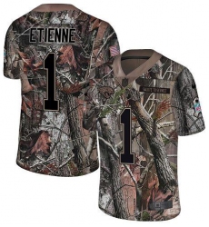 Youth Nike Jacksonville Jaguars #1 Travis Etienne Camo Stitched NFL Limited Rush Realtree Jersey