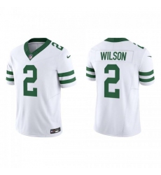 Men's New York Jets #2 Jets Zach White Legacy Vapor F.U.S.E. Limited Jersey