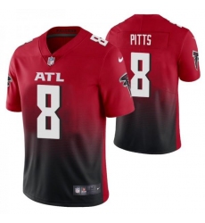 Youth Atlanta Falcons #8 Kyle Pitts Nike Red Vapor Untouchable Limited NFL Stitched Jersey