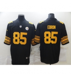 Men's Pittsburgh Steelers #85 Eric Ebron Nike Black Limited Jerseys