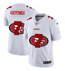 Men's San Francisco 49ers #7 Colin Kaepernick White Nike White Shadow Edition Limited Jersey