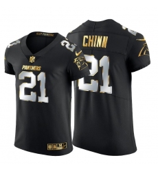 Men's Carolina Panthers #21 Jeremy Chinn Nike Black Edition Vapor Untouchable Elite NFL Jersey