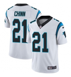 Youth Nike Carolina Panthers #21 Jeremy Chinn White Stitched NFL Vapor Untouchable Limited Jersey