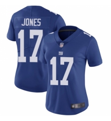 Women's Nike New York Giants #17 Daniel Jones Royal Blue Team Color Stitched NFL Vapor Untouchable Limited Jersey