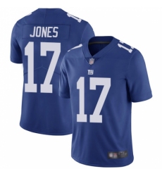 Youth Nike New York Giants #17 Daniel Jones Royal Blue Team Color Stitched NFL Vapor Untouchable Limited Jersey
