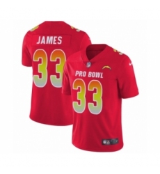 Men's Nike Los Angeles Chargers #33 Derwin James Limited Red AFC 2019 Pro Bowl NFL Jersey