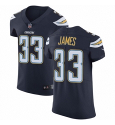 Men's Nike Los Angeles Chargers #33 Derwin James Navy Blue Team Color Vapor Untouchable Elite Player NFL Jersey