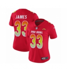 Women's Nike Los Angeles Chargers #33 Derwin James Limited Red AFC 2019 Pro Bowl NFL Jersey