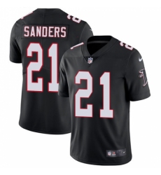 Men's Nike Atlanta Falcons #21 Deion Sanders Black Alternate Vapor Untouchable Limited Player NFL Jersey