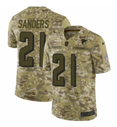 Men's Nike Atlanta Falcons #21 Deion Sanders Limited Camo 2018 Salute to Service NFL Jersey