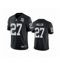 Men's Oakland Raiders #27 Trayvon Mullen Black 2020 Inaugural Season Vapor Limited Jersey