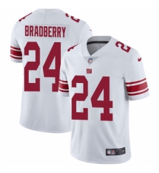 Youth New York Giants #24 James Bradberry White Stitched Vapor Untouchable Limited Jersey