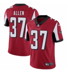 Youth Nike Atlanta Falcons #37 Ricardo Allen Red Team Color Vapor Untouchable Limited Player NFL Jersey