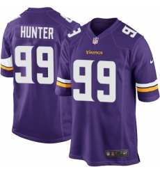Men's Nike Minnesota Vikings #99 Danielle Hunter Game Purple Team Color NFL Jersey