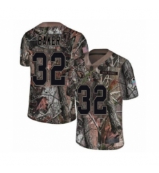 Men's Arizona Cardinals #32 Budda Baker Limited Camo Rush Realtree Football Jersey