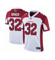 Men's Arizona Cardinals #32 Budda Baker White Vapor Untouchable Limited Player Football Jerse