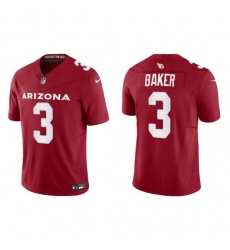 Men's Arizona Cardinals Budda Baker Cardinal Vapor F.U.S.E. Limited Jersey