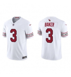 Men's Arizona Cardinals Budda Baker White Vapor F.U.S.E. Limited Jersey