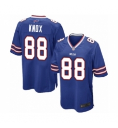 Men's Buffalo Bills #88 Dawson Knox Game Royal Blue Team Color Football Jersey