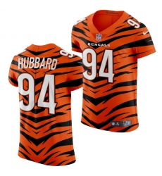 Men's Nike Cincinnati Bengals #94 Sam Hubbard 2021-22 Orange City Edition Elite NFL Jersey