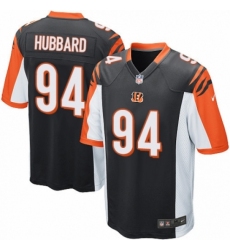 Men's Nike Cincinnati Bengals #94 Sam Hubbard Game Black Team Color NFL Jersey