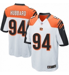 Men's Nike Cincinnati Bengals #94 Sam Hubbard Game White NFL Jersey