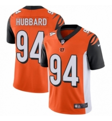 Men's Nike Cincinnati Bengals #94 Sam Hubbard Orange Alternate Vapor Untouchable Limited Player NFL Jersey