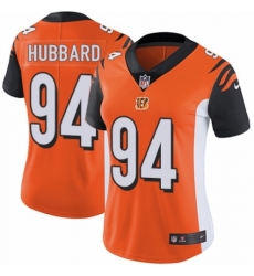 Women's Nike Cincinnati Bengals #94 Sam Hubbard Orange Alternate Vapor Untouchable Limited Player NFL Jersey