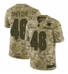 Youth Nike Miami Dolphins #46 Durham Smythe Limited Camo 2018 Salute to Service NFL Jersey