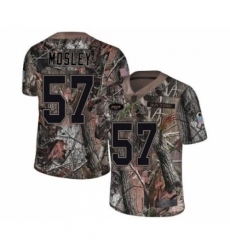 Men's New York Jets #57 C.J. Mosley Limited Camo Rush Realtree Football Jersey