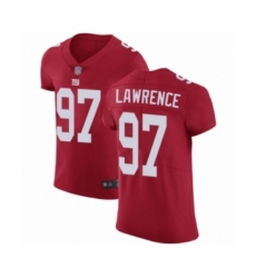 Men's New York Giants #97 Dexter Lawrence Red Alternate Vapor Untouchable Elite Player Football Jersey