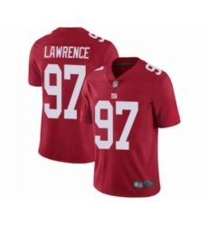 Men's New York Giants #97 Dexter Lawrence Red Alternate Vapor Untouchable Limited Player Football Jersey