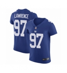 Men's New York Giants #97 Dexter Lawrence Royal Blue Team Color Vapor Untouchable Elite Player Football Jersey