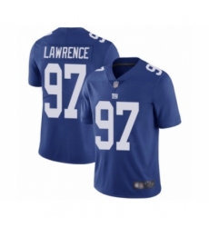 Men's New York Giants #97 Dexter Lawrence Royal Blue Team Color Vapor Untouchable Limited Player Football Jersey