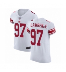 Men's New York Giants #97 Dexter Lawrence White Vapor Untouchable Elite Player Football Jersey