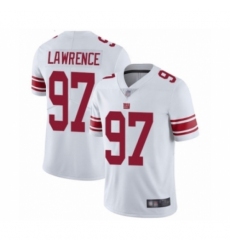 Men's New York Giants #97 Dexter Lawrence White Vapor Untouchable Limited Player Football Jersey