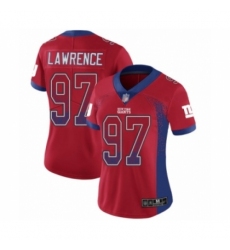 Women's New York Giants #97 Dexter Lawrence Limited Red Rush Drift Fashion Football Jersey