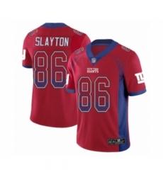 Youth New York Giants #97 Dexter Lawrence Limited Red Rush Drift Fashion Football Jersey