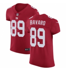 Men's Nike New York Giants #89 Mark Bavaro Red Alternate Vapor Untouchable Elite Player NFL Jersey