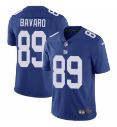 Youth Nike New York Giants #89 Mark Bavaro Royal Blue Team Color Vapor Untouchable Limited Player NFL Jersey