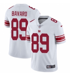 Youth Nike New York Giants #89 Mark Bavaro White Vapor Untouchable Limited Player NFL Jersey