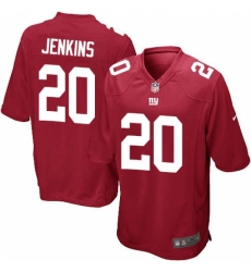 Men's Nike New York Giants #20 Janoris Jenkins Game Red Alternate NFL Jersey