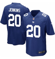 Men's Nike New York Giants #20 Janoris Jenkins Game Royal Blue Team Color NFL Jersey